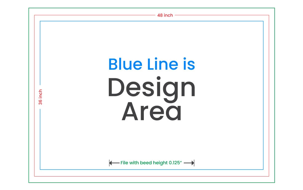 Must Your Design With Bleed Size