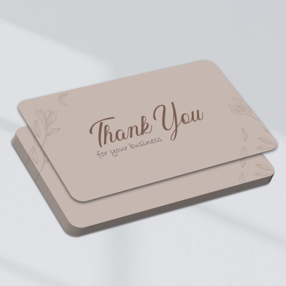 Thankyou-Matte Finish (14 pt)