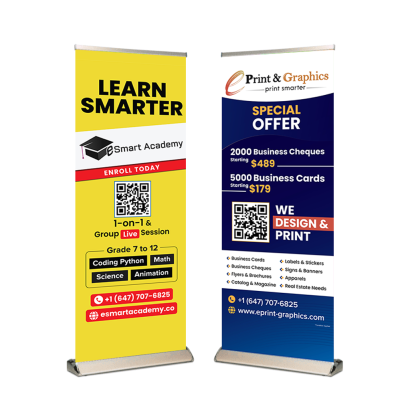 Premium Pull Up Banners