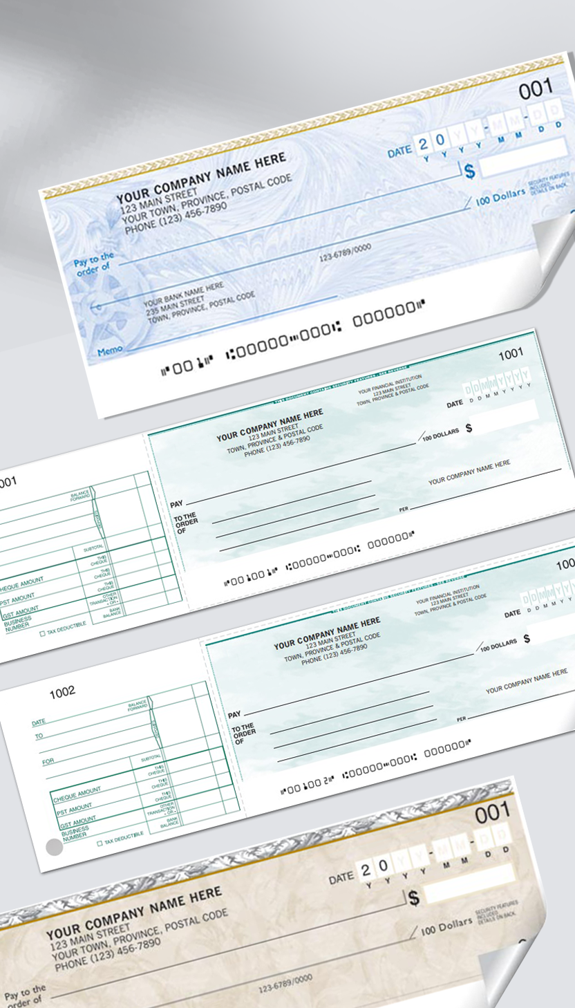 Manual Business Cheques