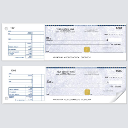 Basic Security Cheque 2 in 1 Page (WSS437)