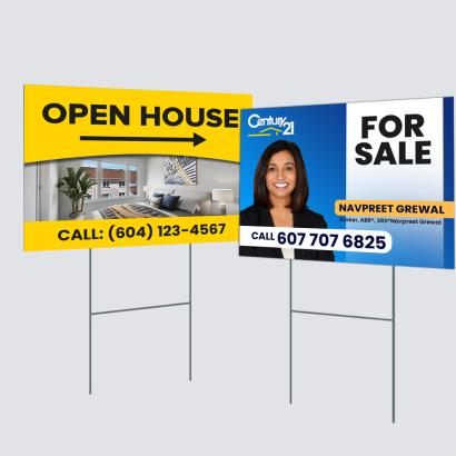 Coroplast Signs & Yard Signs