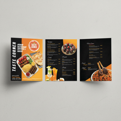 Matte Finish Menu