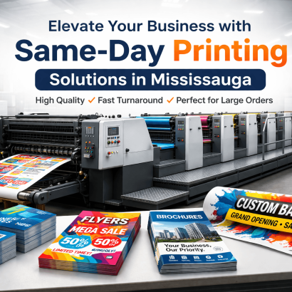 Elevate Your Business with Same-Day Printing Solutions in Mississauga