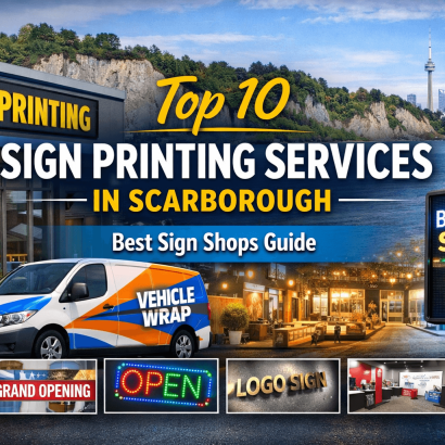 Top 10 Sign Printing Services in Scarborough