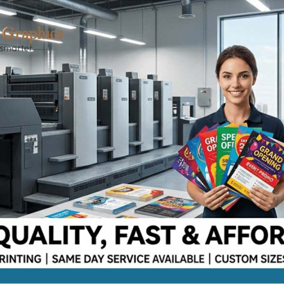 Best Flyer Printing Mississauga: High-Quality, Fast & Affordable Services